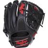 image:imageRawlings  Heart of The Hide Baseball Glove  Lightweight HYPERSHELL amp SPEEDSHELL Models  Multiple StylesHypershell  BlackRed  2Piece Solid Web
