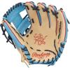 image:imageRawlings  Heart of The Hide Baseball Glove  Traditional BreakinCamel  Columbia Blue  Pro I Web