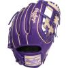 image:imageRawlings  Heart of The Hide Baseball Glove  Traditional BreakinCamel  Purple  Weave I Web