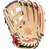 image:imageRawlings  Heart of The Hide Baseball Glove  Traditional BreakinCamel  Scarlet  Pro H Web