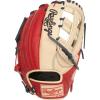 image:imageRawlings  Heart of The Hide Baseball Glove  Traditional BreakinCamel  Scarlet  Pro H Web