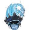 image:imageRawlings  Heart of The Hide Baseball Glove  Traditional BreakinColumbia Blue  Black  Pro I Web