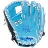 image:imageRawlings  Heart of The Hide Baseball Glove  Traditional BreakinColumbia Blue  Black  Pro I Web