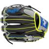 image:imageRawlings  Heart of The Hide Baseball Glove  Traditional BreakinGray  Black  Pro H Web