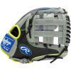 image:imageRawlings  Heart of The Hide Baseball Glove  Traditional BreakinGray  Black  Pro H Web