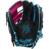 image:imageRawlings  Heart of The Hide Baseball Glove  Traditional BreakinSpring Break Edition  Black  Blue  Pink  Pro I Web