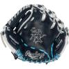 image:imageRawlings  Heart of The Hide Fastpitch Softball Glove  Multiple StylesNavy  White  Pro H Web