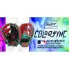 image:imageRawlings  Heart of the Hide Baseball Glove  Limited Edition ColorSync Series  Multiple StylesBlackScarletMint  Single Post Web