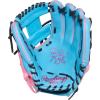 image:imageRawlings  Heart of the Hide Baseball Glove  Limited Edition ColorSync Series  Multiple StylesColumbia Blue  Pink  Pro I Web