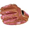 image:imageRawlings  Heart of the Hide Baseball Glove  Limited Edition ColorSync Series  Multiple StylesGolden BrownGoldPink  2 Pc Solid Web