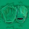 image:imageRawlings  Heart of the Hide Baseball Glove  Limited Edition ColorSync Series  Multiple StylesKelly Green  Modified TrapEze Web