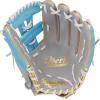 image:imageRawlings  Liberty Advanced Fastpitch Softball GloveGrey  Columbia Blue  Split Single Post Web