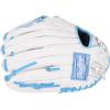 image:imageRawlings  Liberty Advanced Fastpitch Softball GloveWhite  Columbia Blue  Laced OnePiece Web