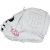 image:imageRawlings  Liberty Advanced Fastpitch Softball GloveWhite  Pink  Basket Web