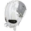 image:imageRawlings  Liberty Advanced Fastpitch Softball GloveWhite  White Speedshell  Laced OnePiece Web