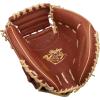 image:imageRawlings  NXT Youth Baseball Glove Series  Countour Youth Fit  Multiple StylesDark Brown  1Piece Solid Web
