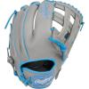 image:imageRawlings  NXT Youth Baseball Glove Series  Countour Youth Fit  Multiple StylesGrey  Columbia Blue  Pro H Web