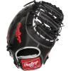 image:imageRawlings  PRO Preferred Baseball Glove  Sizes 115  1275  Multiple StylesRizzo  Black  Horizontal Bar Web