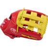 image:imageRawlings  PRO Preferred Baseball Glove  Sizes 115  1275  Multiple StylesScarlet  Yellow  Pro H Web