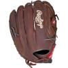 image:imageRawlings  Player Preferred Adult Ball Glove  BaseballSlowpitch Softball  Multiple StylesPull Strap  Basket Web  Brown