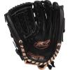 image:imageRawlings  R9 Fastpitch Softball Glove  Multiple StylesBlack  Double Lace Basket Web