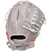image:imageRawlings  R9 Fastpitch Softball Glove  Multiple StylesGrey  Double Lace Basket Web