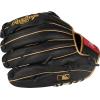 image:imageRawlings  R9 Series Baseball Glove2Piece Solid Web  Black  Gold