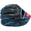 image:imageRawlings  R9 Series Baseball GloveBlack  Columbia Blue  Pro I Web