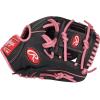 image:imageRawlings  R9 Series Baseball GloveBlack  Pink  Pro I Web