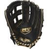 image:imageRawlings  R9 Series Baseball GlovePro HWeb  Black  Gold