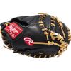 image:imageRawlings  R9 Youth Contour FIT Baseball Glove  Multiple StylesBlack  Camel  1Piece Solid Web