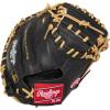 image:imageRawlings  R9 Youth Contour FIT Baseball Glove  Multiple StylesBlack  Camel  1Piece Solid Web