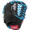 image:imageRawlings  R9 Youth Contour FIT Baseball Glove  Multiple StylesBlack  Columbia Blue  Modified TrapEze Web
