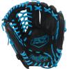 image:imageRawlings  R9 Youth Contour FIT Baseball Glove  Multiple StylesBlack  Columbia Blue  Modified TrapEze Web