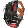 image:imageRawlings  R9 Youth Contour FIT Baseball Glove  Multiple StylesBlack  Tan  Split Single Post Web