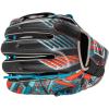 image:imageRawlings  REV1X Baseball GloveBlack  Carolina Blue  Red  Pro H Web