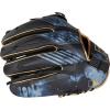 image:imageRawlings  REV1X Baseball GloveBlack  Gold  2Piece Solid Web
