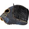 image:imageRawlings  REV1X Baseball GloveBlack  Gold  2Piece Solid Web