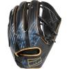image:imageRawlings  REV1X Baseball GloveBlack  Gold  2Piece Solid Web