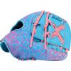 image:imageRawlings  REV1X Baseball GloveColumbia Blue  Pink  REV1X 2Piece Web