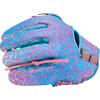 image:imageRawlings  REV1X Baseball GloveColumbia Blue  Pink  REV1X 2Piece Web
