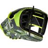 image:imageRawlings  REV1X Baseball GloveLindor  Black  Optic Yellow  Pro I Web