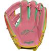 image:imageRawlings  REV1X Baseball GlovePink  Yellow  REV1X I Web