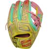 image:imageRawlings  REV1X Baseball GlovePink  Yellow  REV1X I Web
