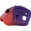 image:imageRawlings  REV1X Baseball GlovePurple  Orange  Split Single Post Web