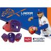 image:imageRawlings  REV1X Baseball GlovePurple  Orange  Split Single Post Web