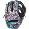 image:imageRawlings  REV1X Baseball GloveScarlet  Black  Split Single Post Web