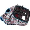 image:imageRawlings  REV1X Baseball GloveScarlet  Black  Split Single Post Web