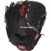 image:imageRawlings  Renegade Adult Ball Glove  BaseballSlowpitch Softball  Multiple StylesBasket Web  Black  Grey