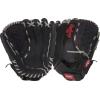 image:imageRawlings  Renegade Adult Ball Glove  BaseballSlowpitch Softball  Multiple StylesBasket Web  Black  Grey